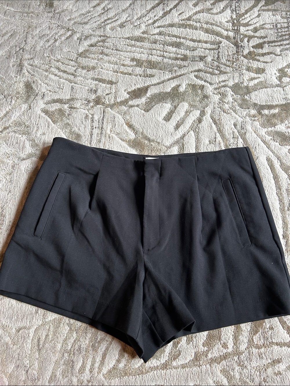 a new day Black High-Waist Tailored Shorts